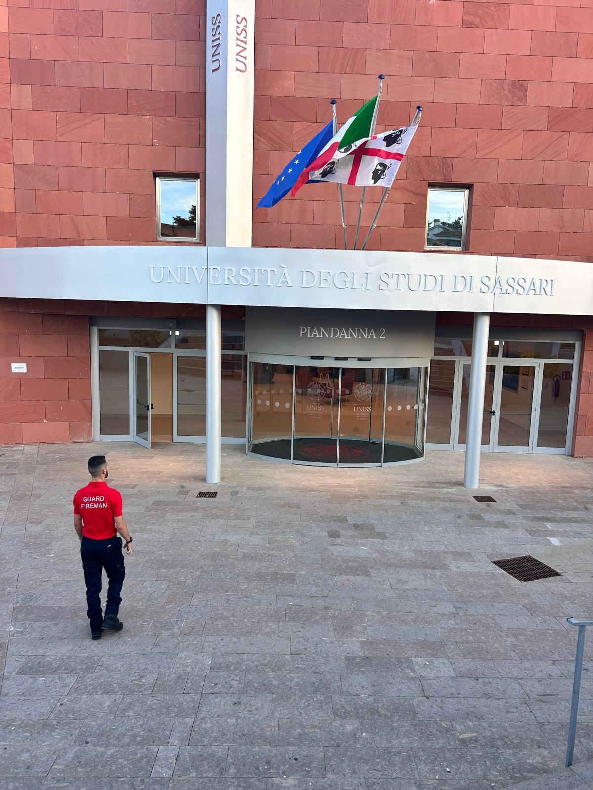 Sorveglianza antincendio presso Universit&agrave;